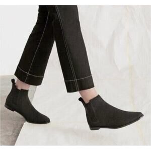 Rothy’s The Merino Ankle Boot Onyx Black‎